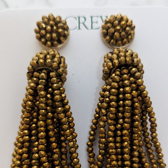 J.Crew Faceted Tassel Earrings - Picture 4 of 6